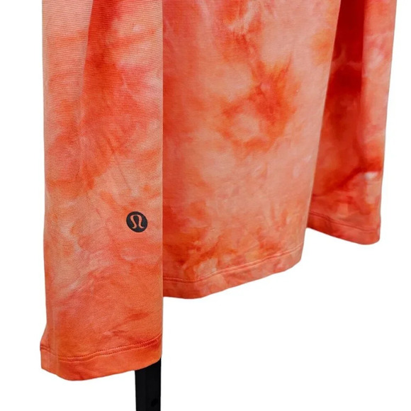 Lululemon Mens  Always Agile Tank Spray Dye Orange Size - Picture 5 of 7